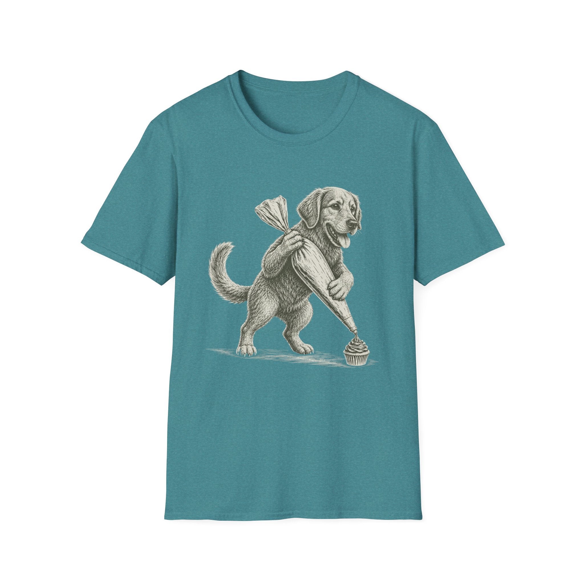 Golden Retriever Pastry Chef T-Shirt