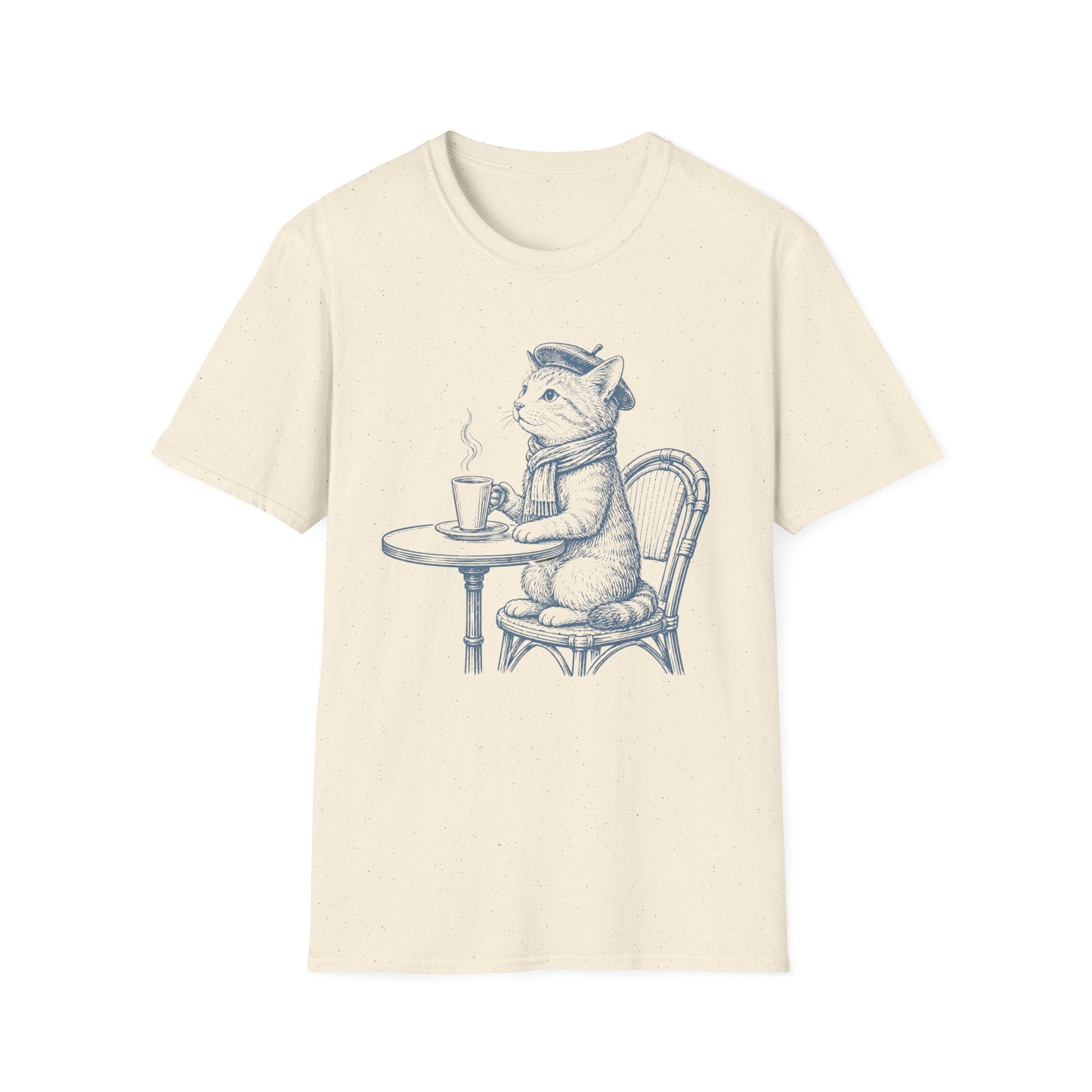 Paris Café Cat T-Shirt