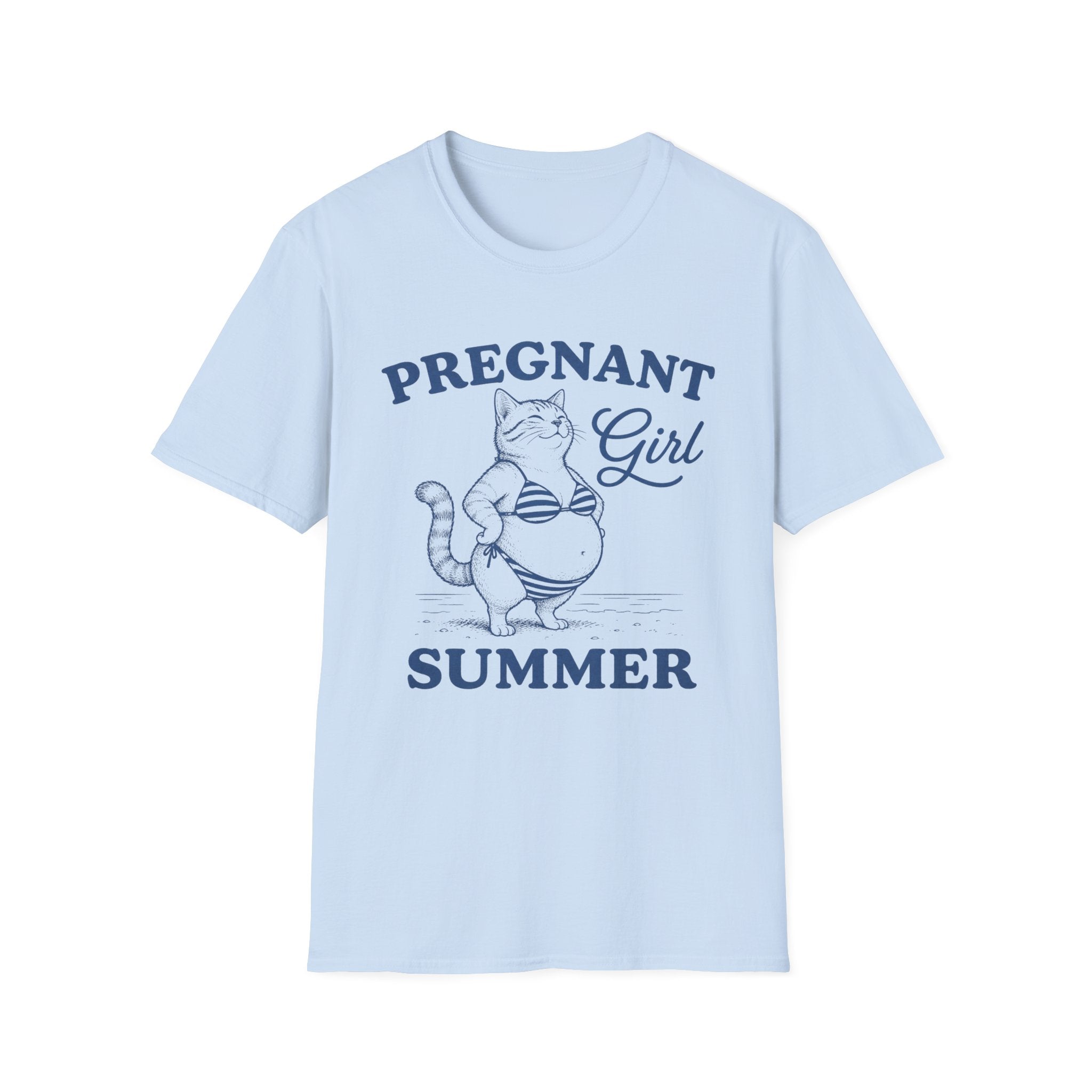 Pregnant Girl Summer T-Shirt