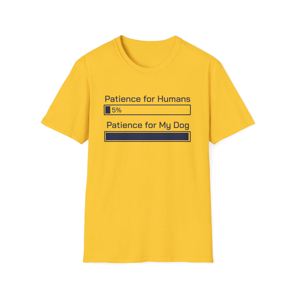 Human Patience: 5% T-Shirt