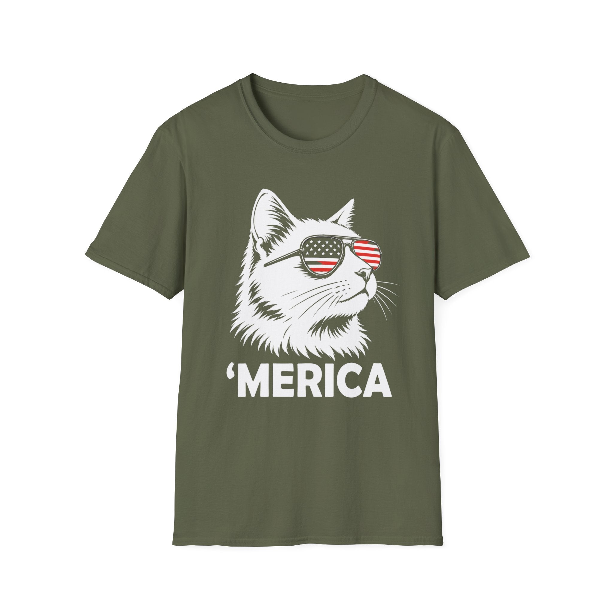 Merica Cat T-Shirt