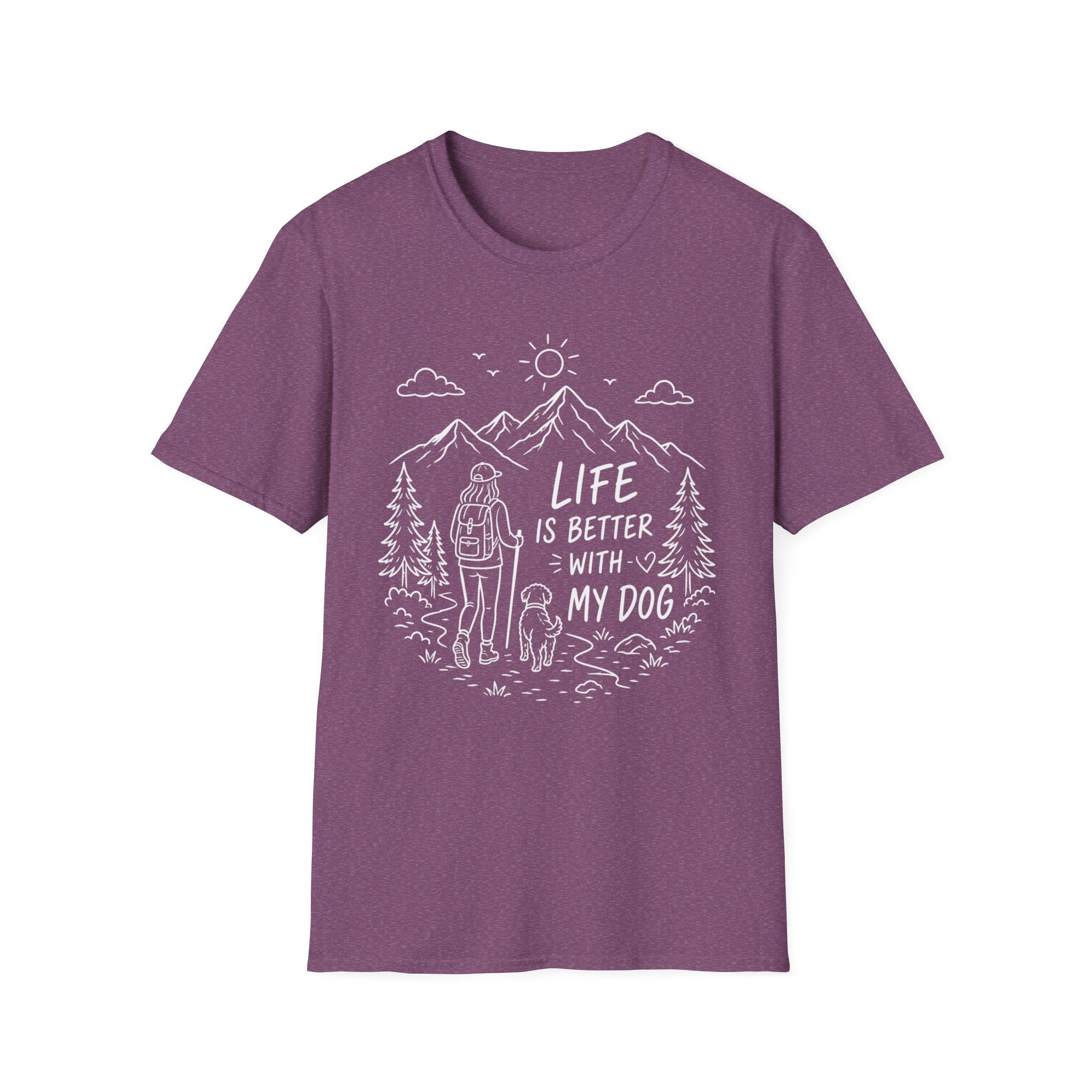 Life Better With Dog T-Shirt