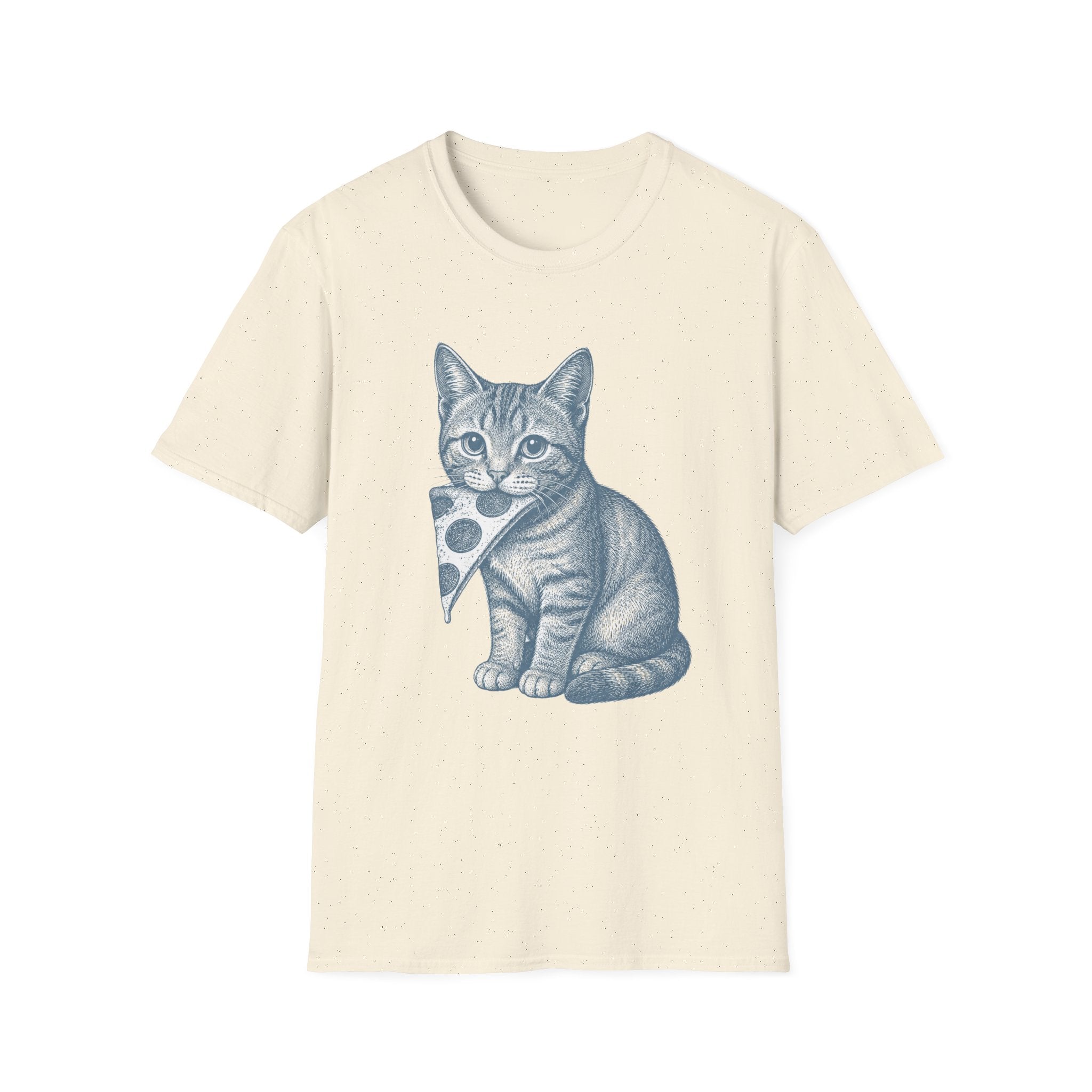 Pizza Thief Cat T-Shirt