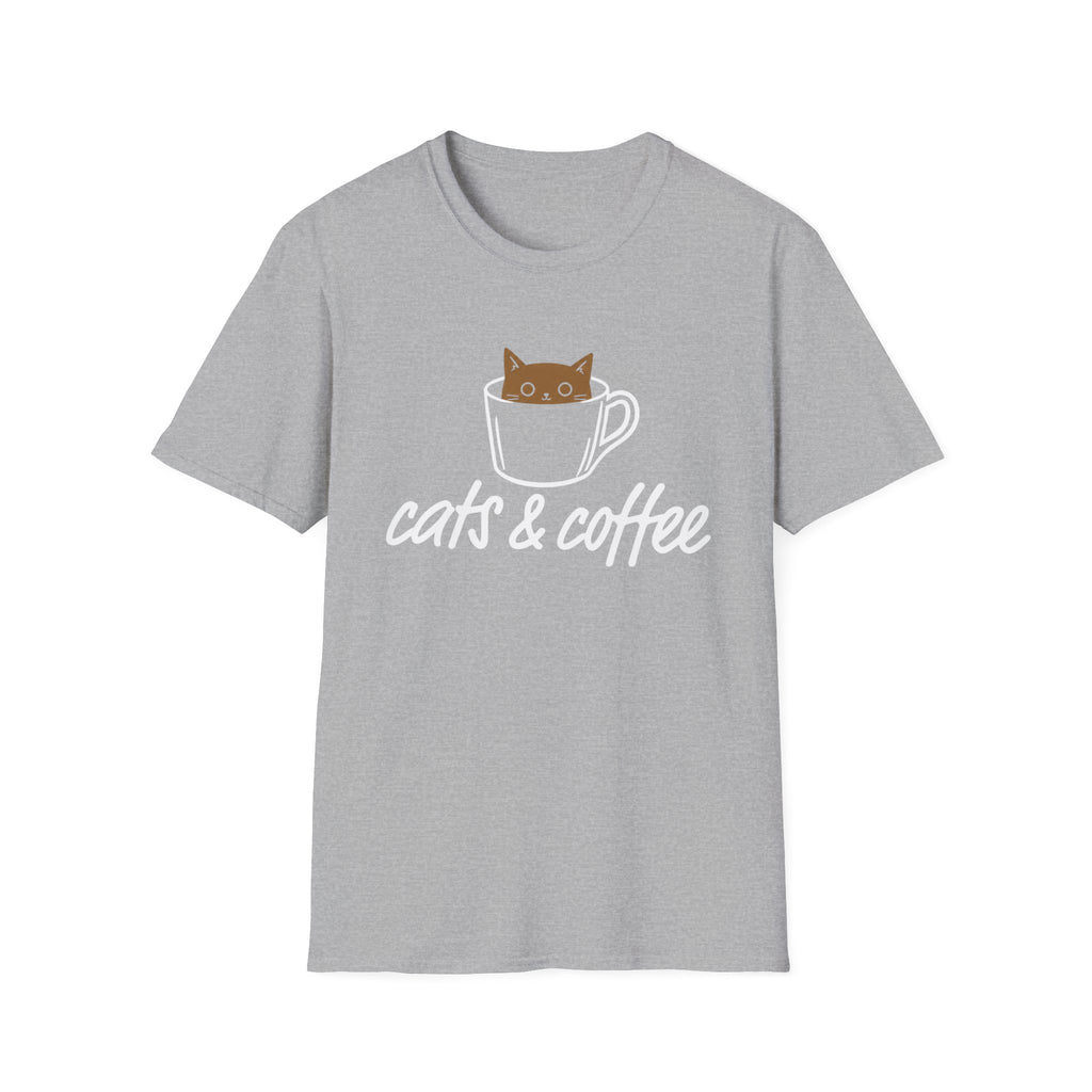 Coffee Cat Mood T-Shirt