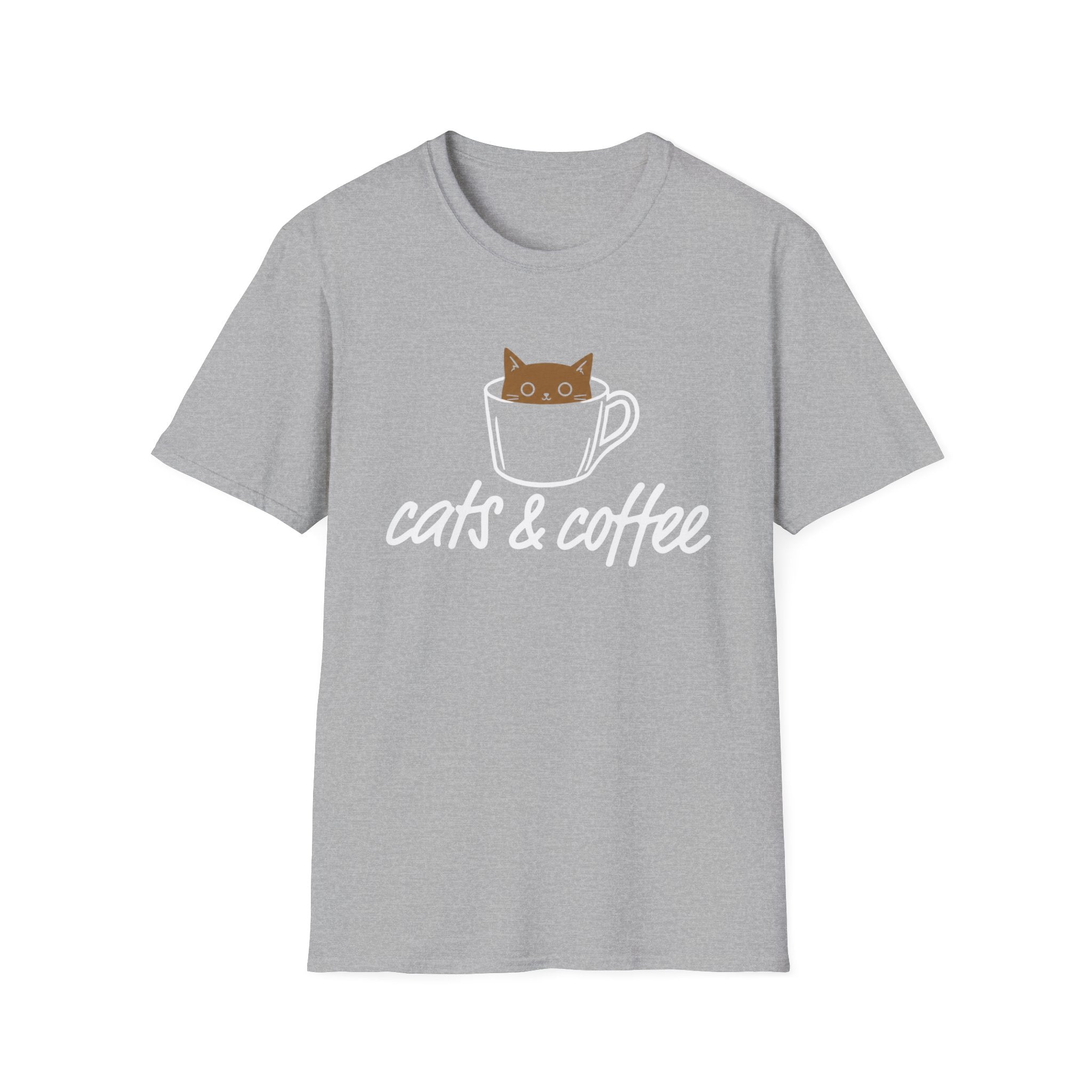 Coffee Cat Mood T-Shirt