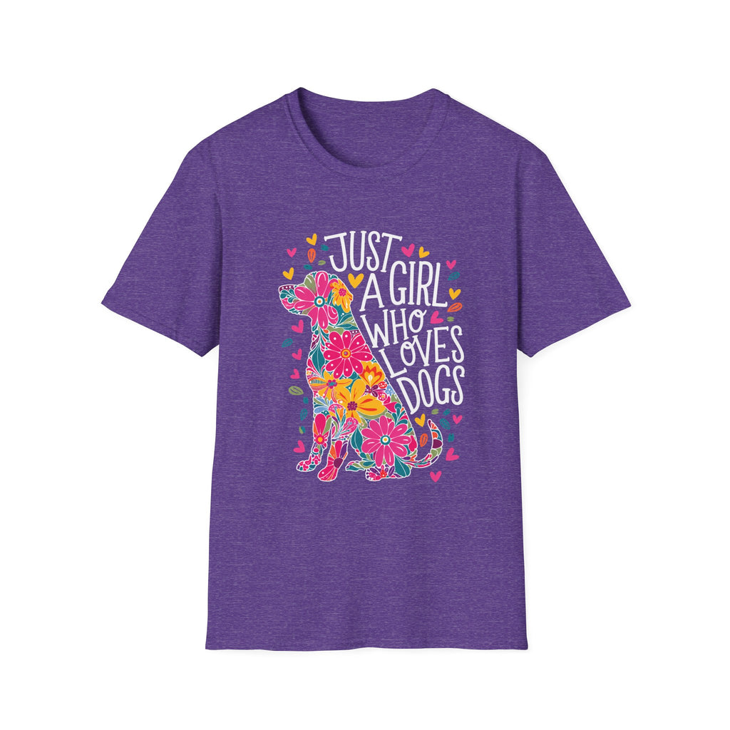 Just A Girl Who Loves Dogs T-Shirt