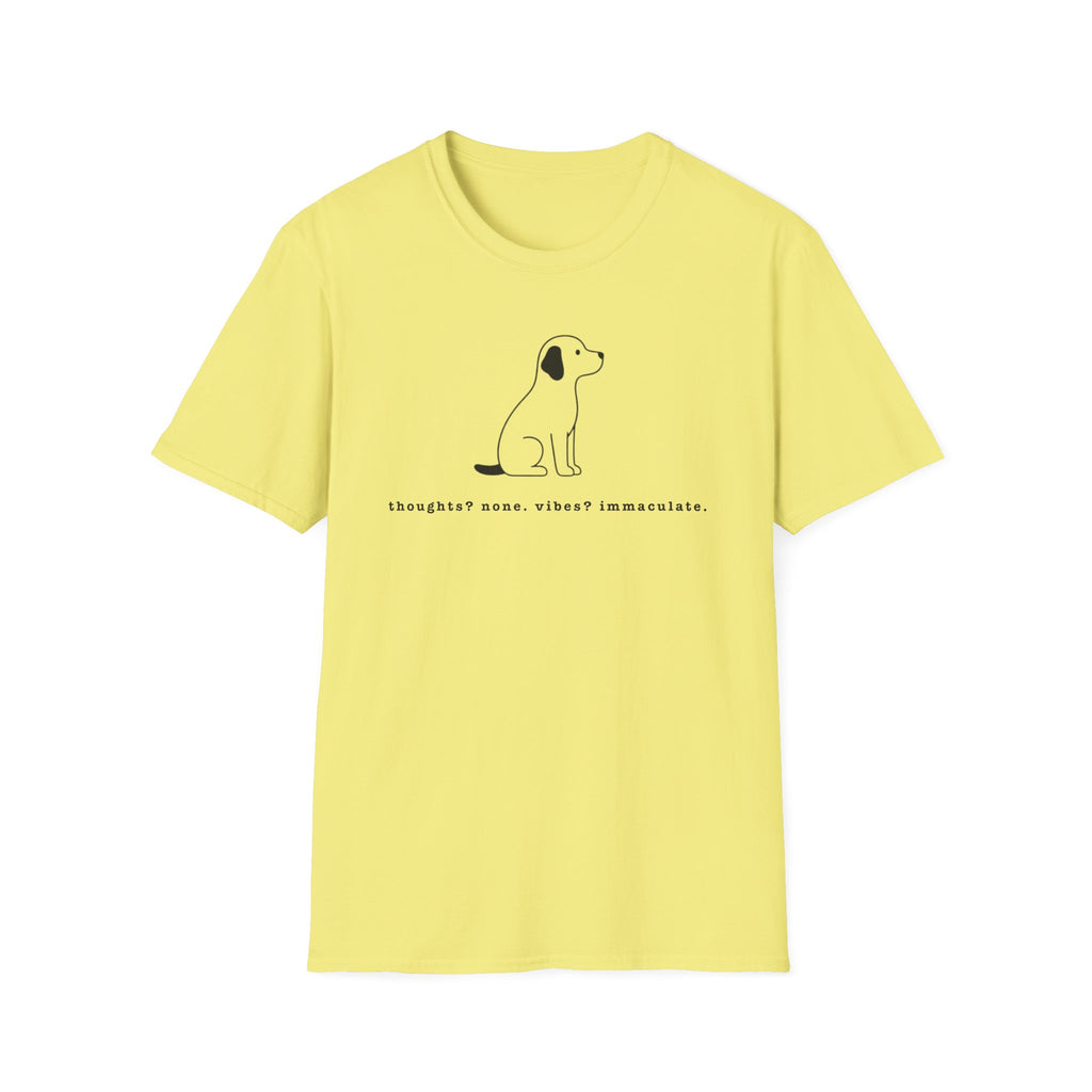 Simple Sitting Dog T-Shirt