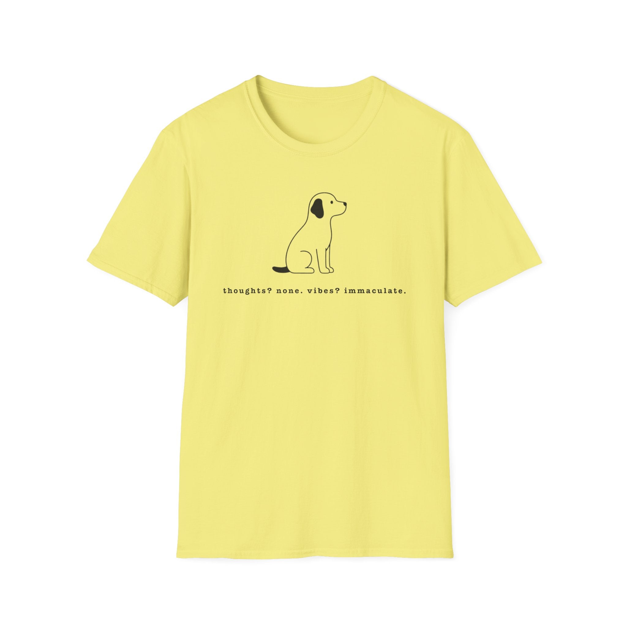 Simple Sitting Dog T-Shirt
