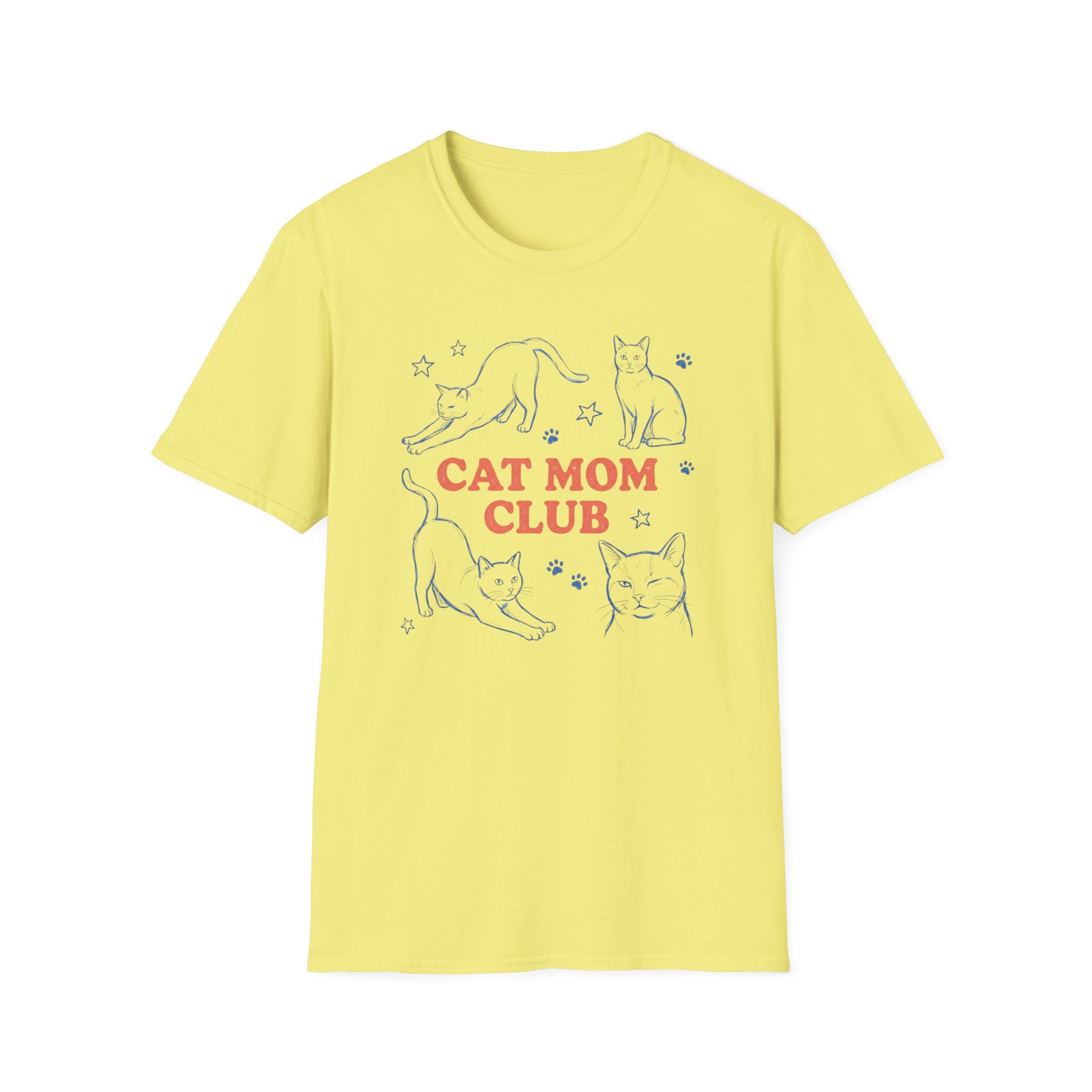 Cat Mom Club T-Shirt