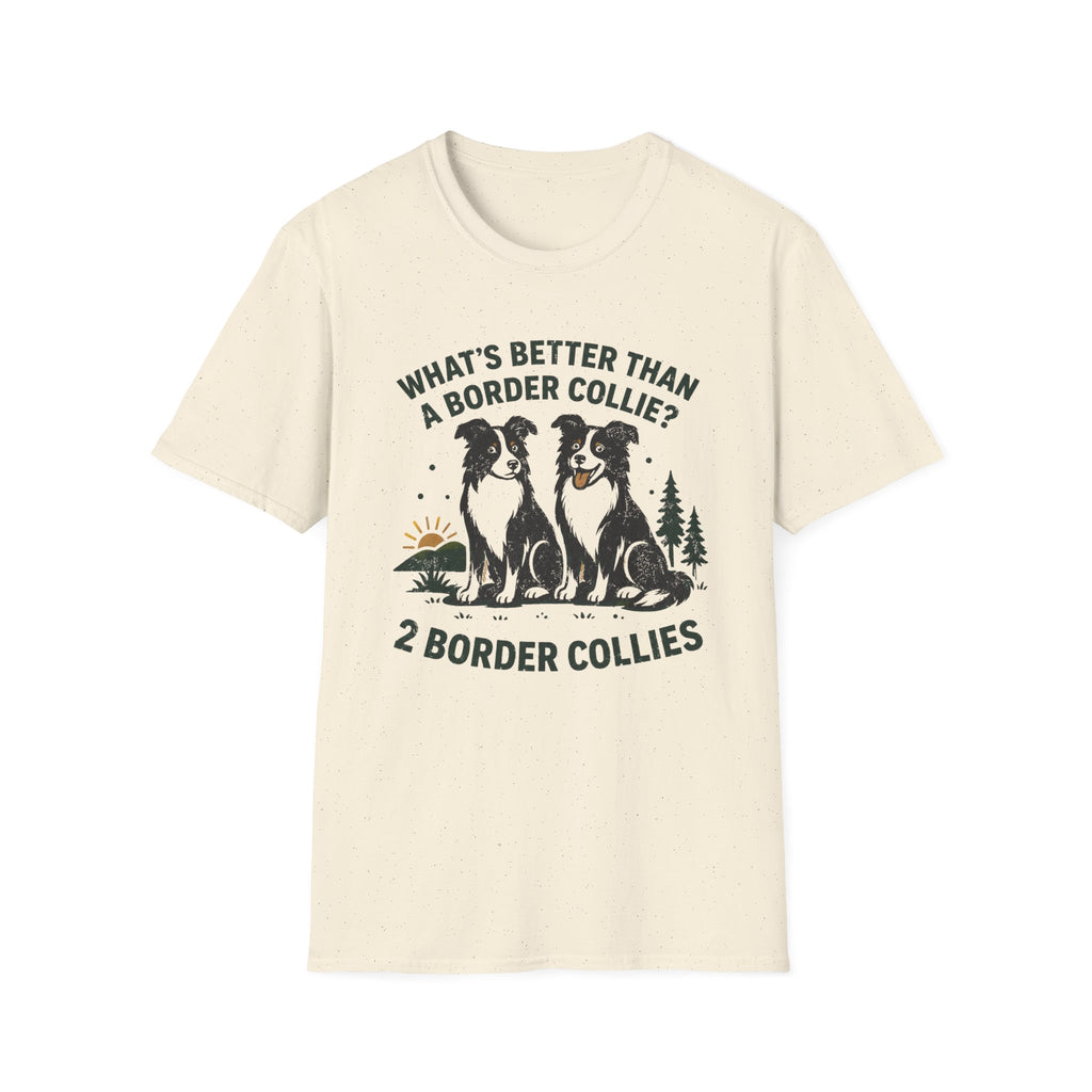 Two Border Collies, Obviously T-Shirt