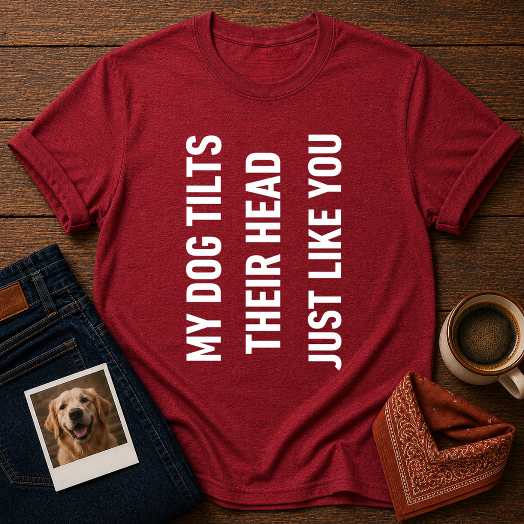 Dog Head Tilt Energy T-Shirt