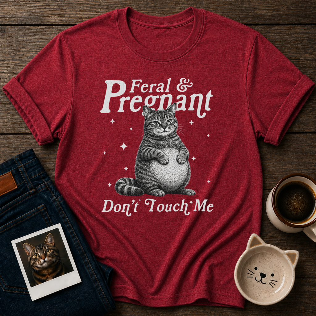 Feral & Pregnant T-Shirt