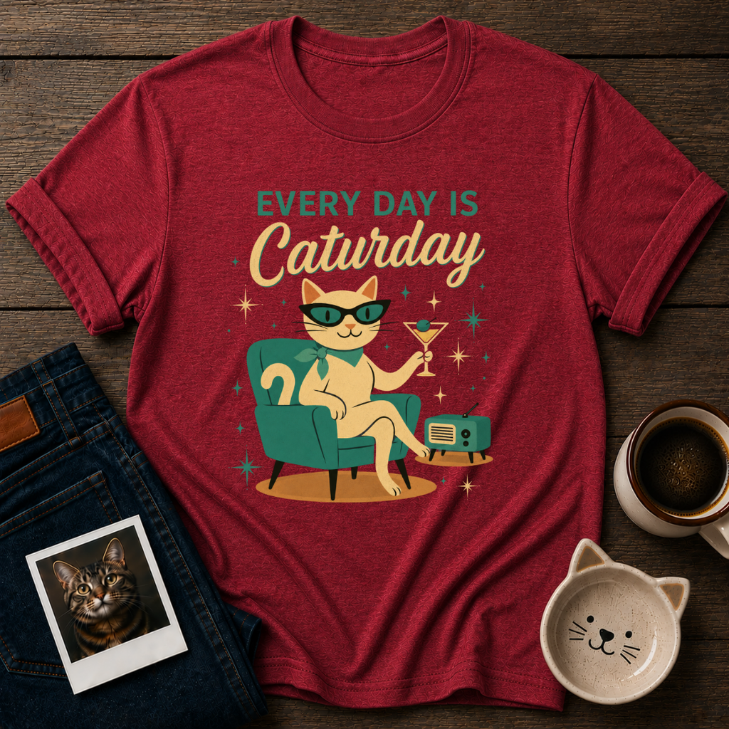 Every Day Is Caturday T-Shirt