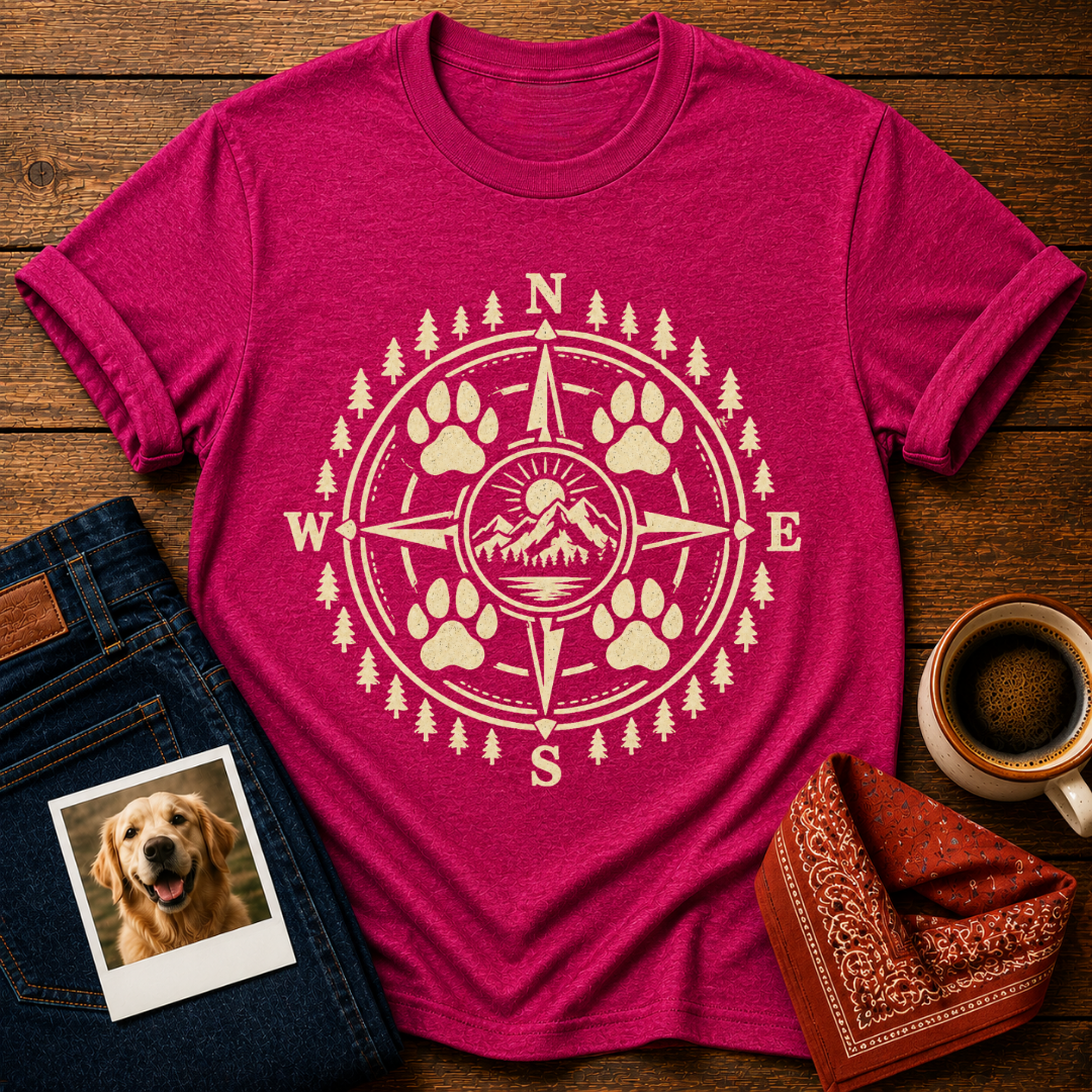 Dog Compass T-Shirt