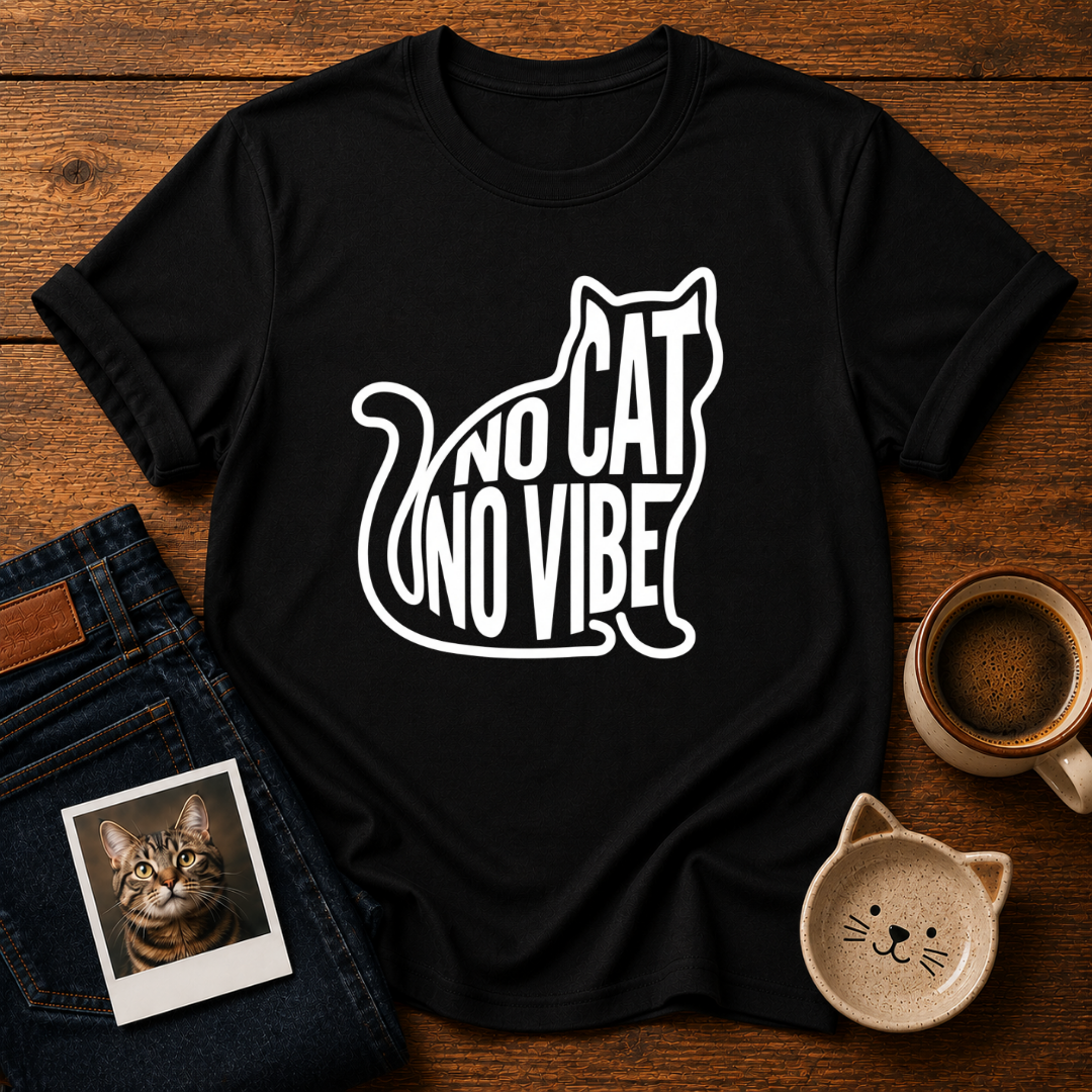 No Cat No Vibe T-Shirt