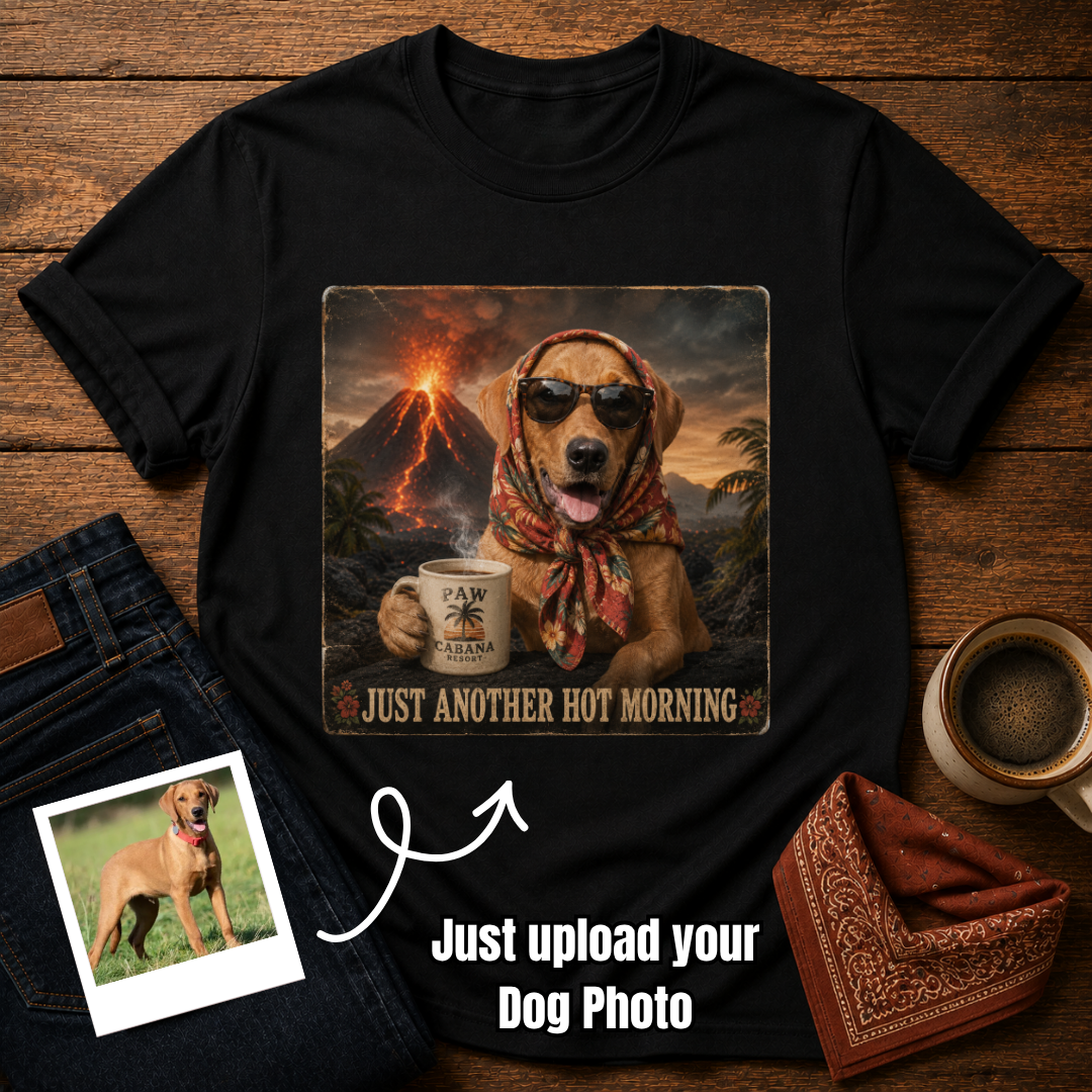 Custom Just Another Hot Morning T-Shirt