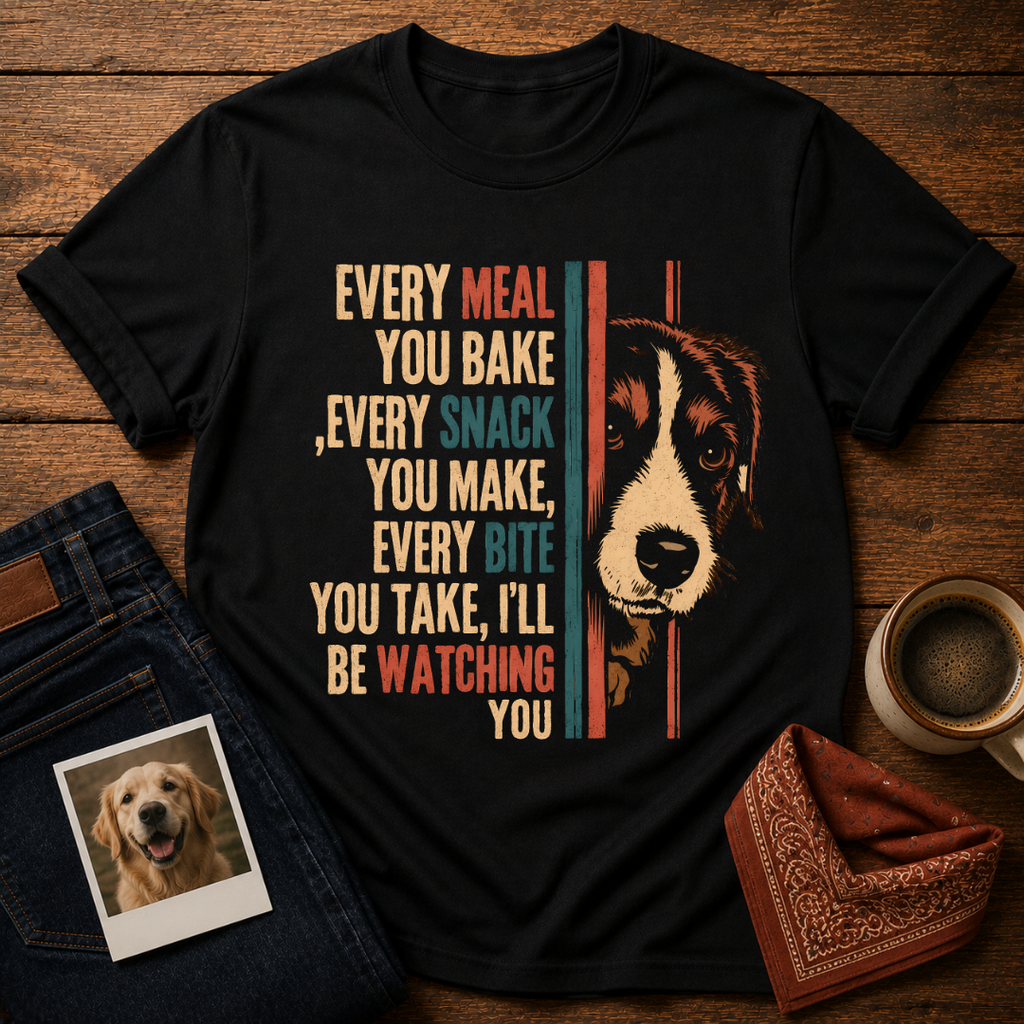 Always Watching Dog T-Shirt