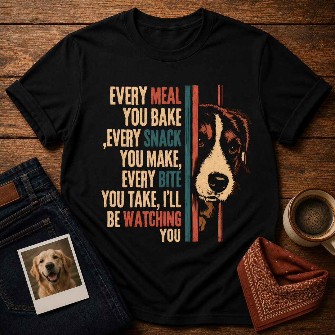 Always Watching Dog T-Shirt
