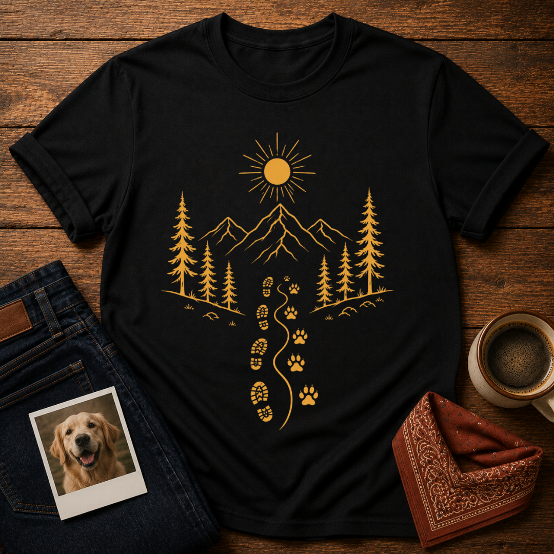 Hiking With My Dog T-Shirt