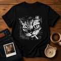 Cigarette Cat Mood T-Shirt