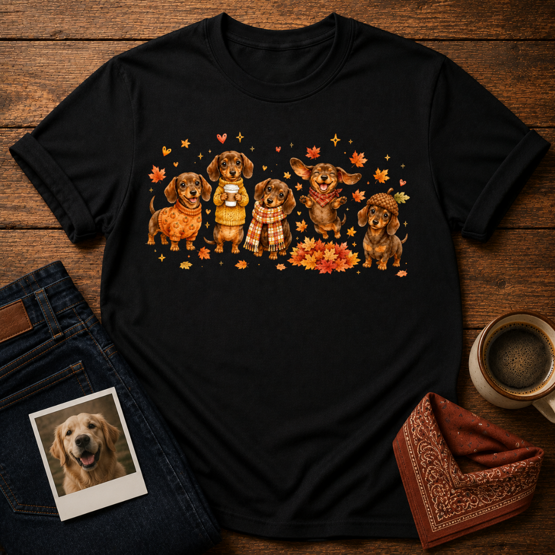 Cozy Dachshund Season T-Shirt