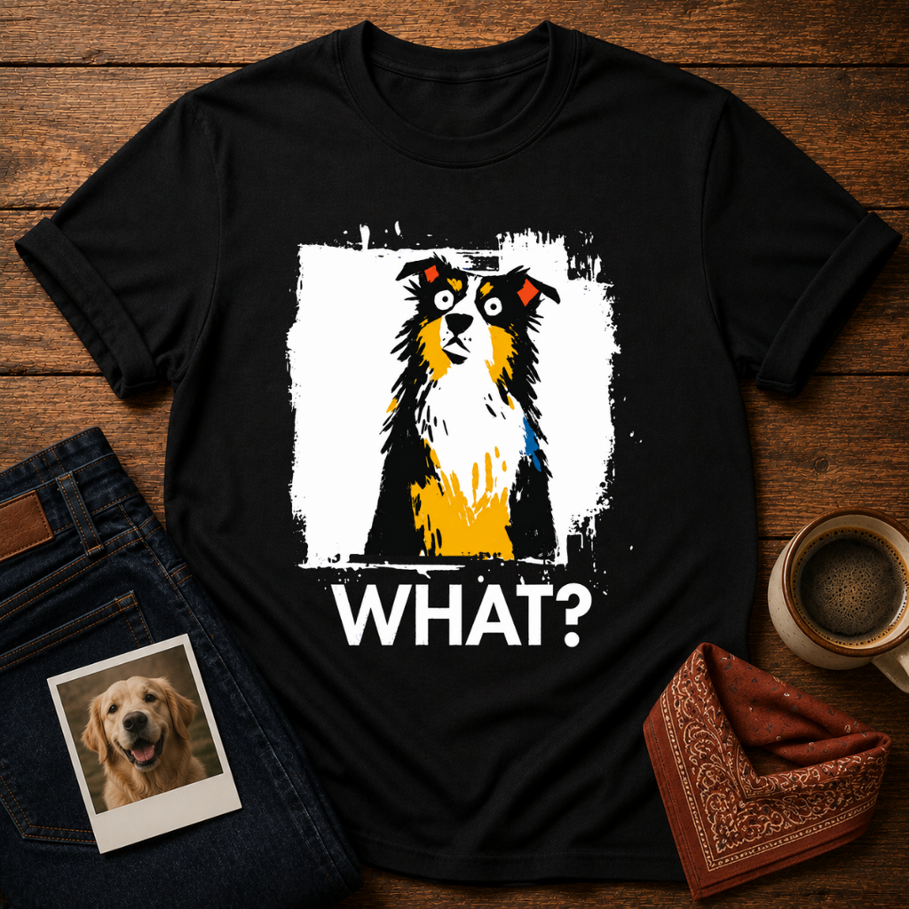 Border Collie What?! T-Shirt