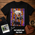 Custom Photo Dog Halloween T-Shirt