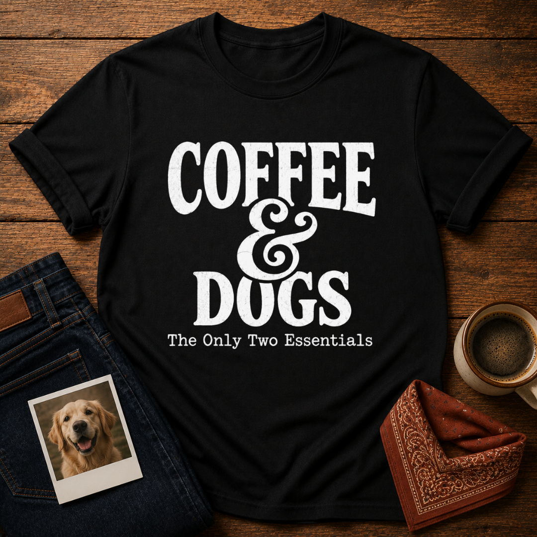 Coffee and Dogs T-Shirt