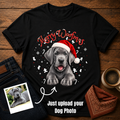 Custom Photo Merry Woofmas Dog T-Shirt