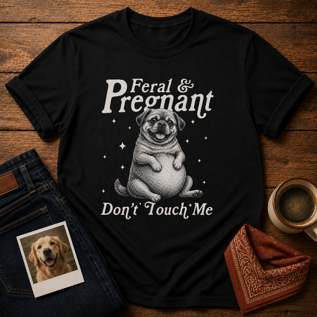 Feral & Pregnant T-Shirt