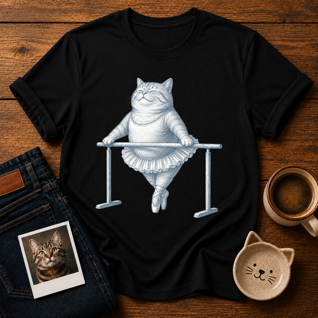 Ballet Cat Energy T-Shirt