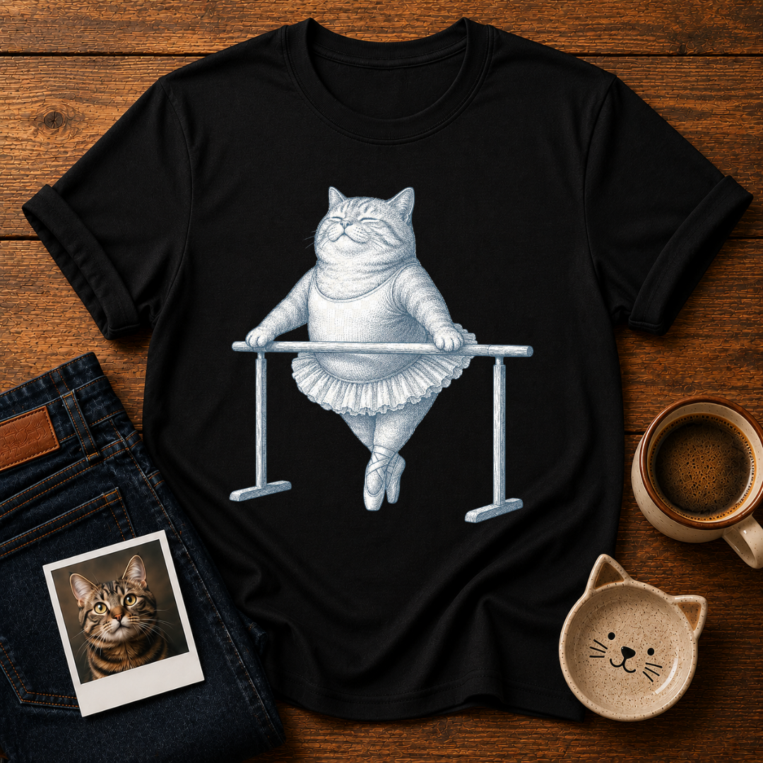 Ballet Cat Energy T-Shirt