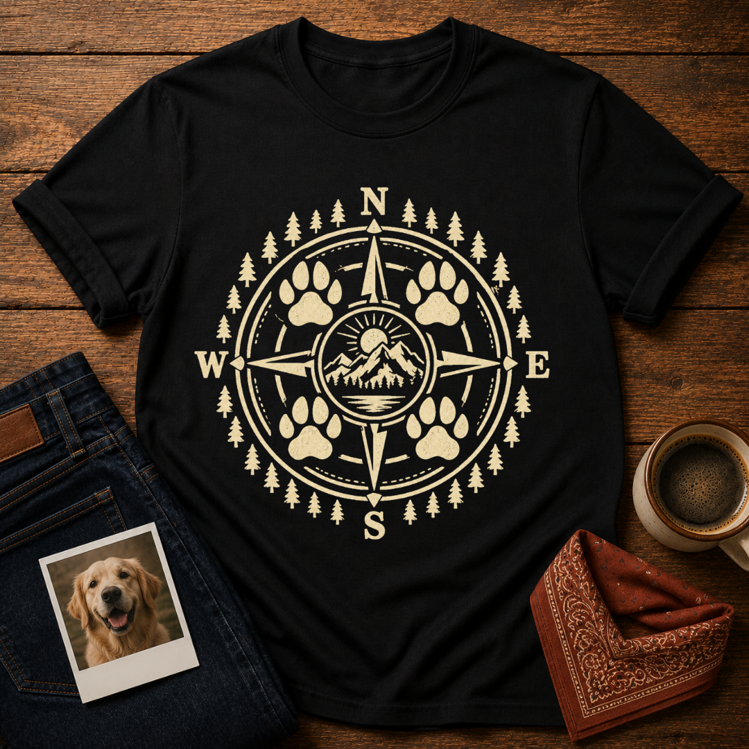 Dog Compass T-Shirt