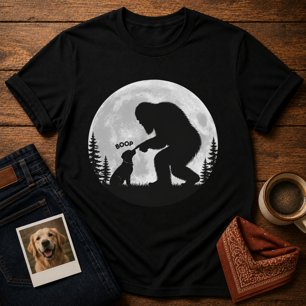 Bigfoot Said Boop T-Shirt