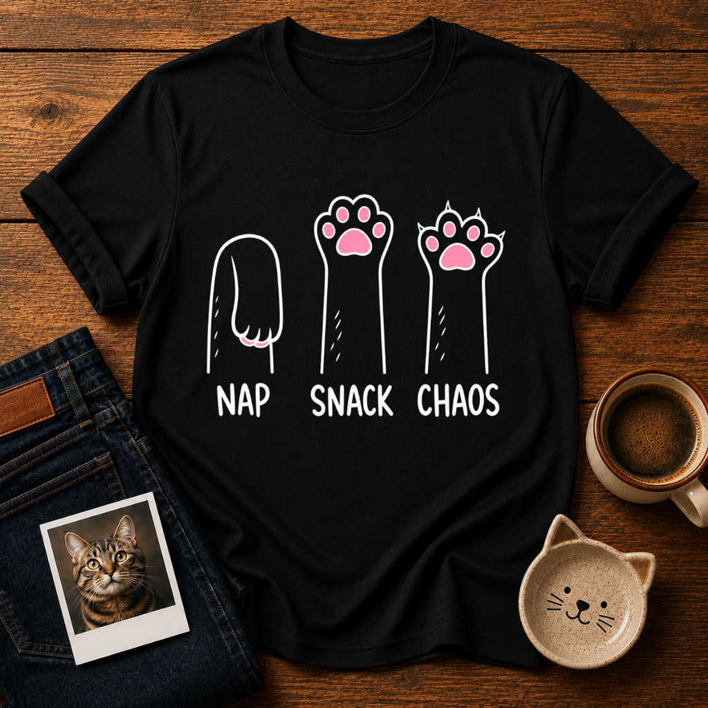 Nap Snack Chaos T-Shirt