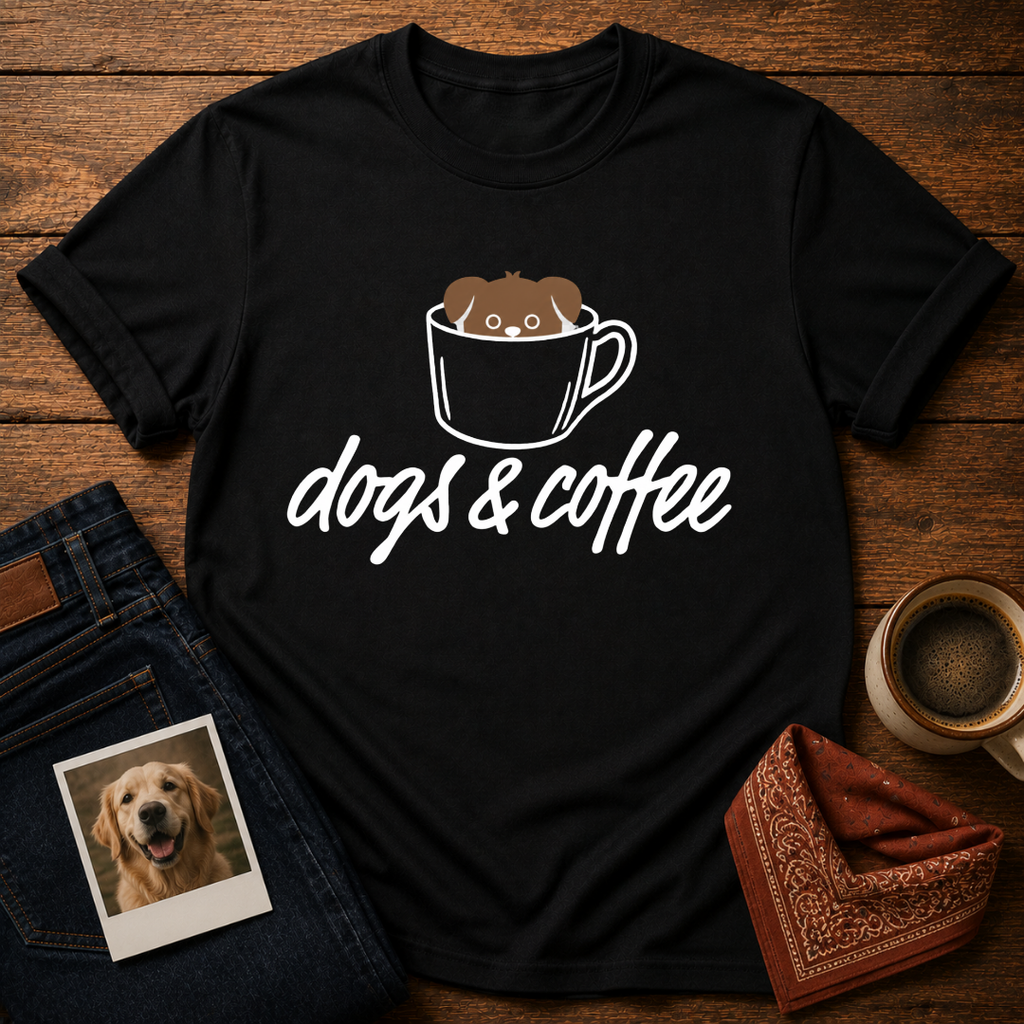 Dogs & Coffee T-Shirt