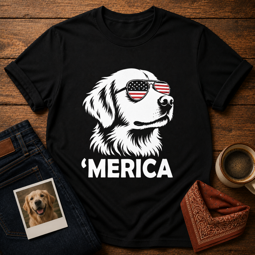’Merica, But Make It Dog T-Shirt