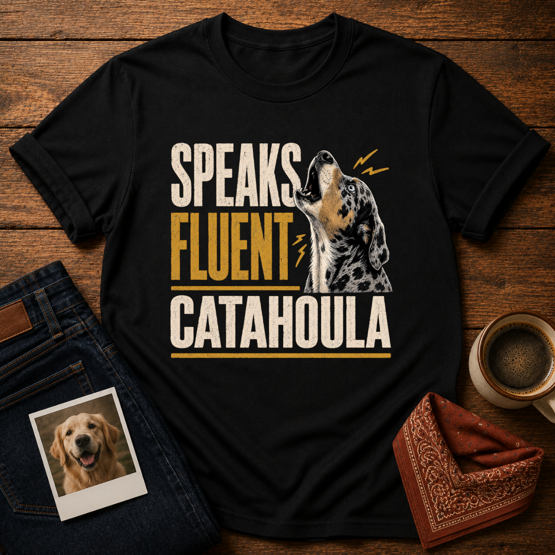 Speaks Fluent Catahoula T-Shirt