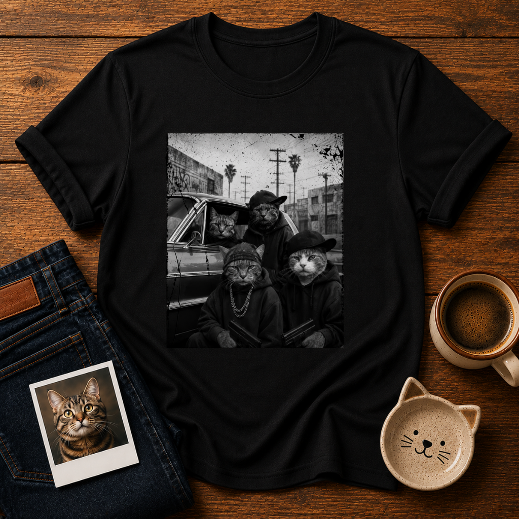 Street Cat Crew T-Shirt