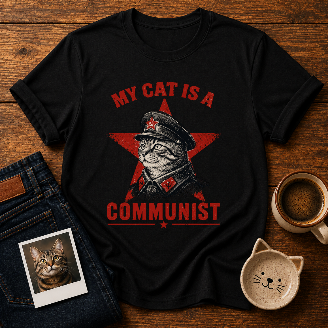 My Cat Is a Communist T-Shirt