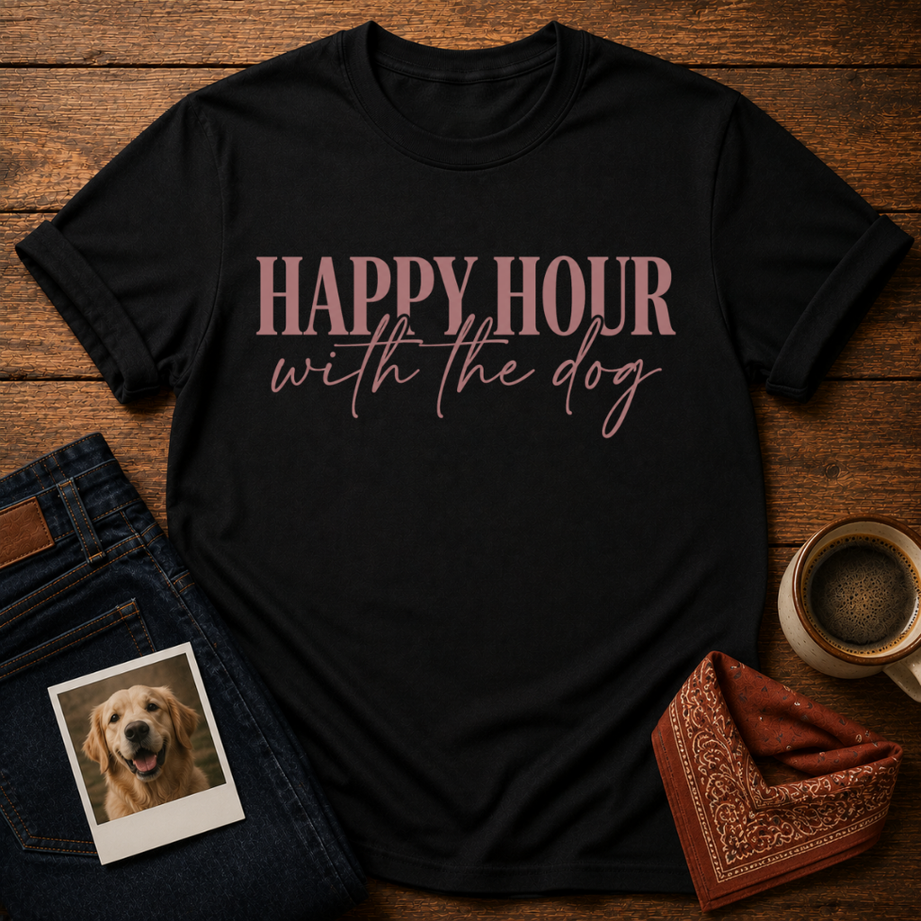 Happy Hour With The Dog T-Shirt