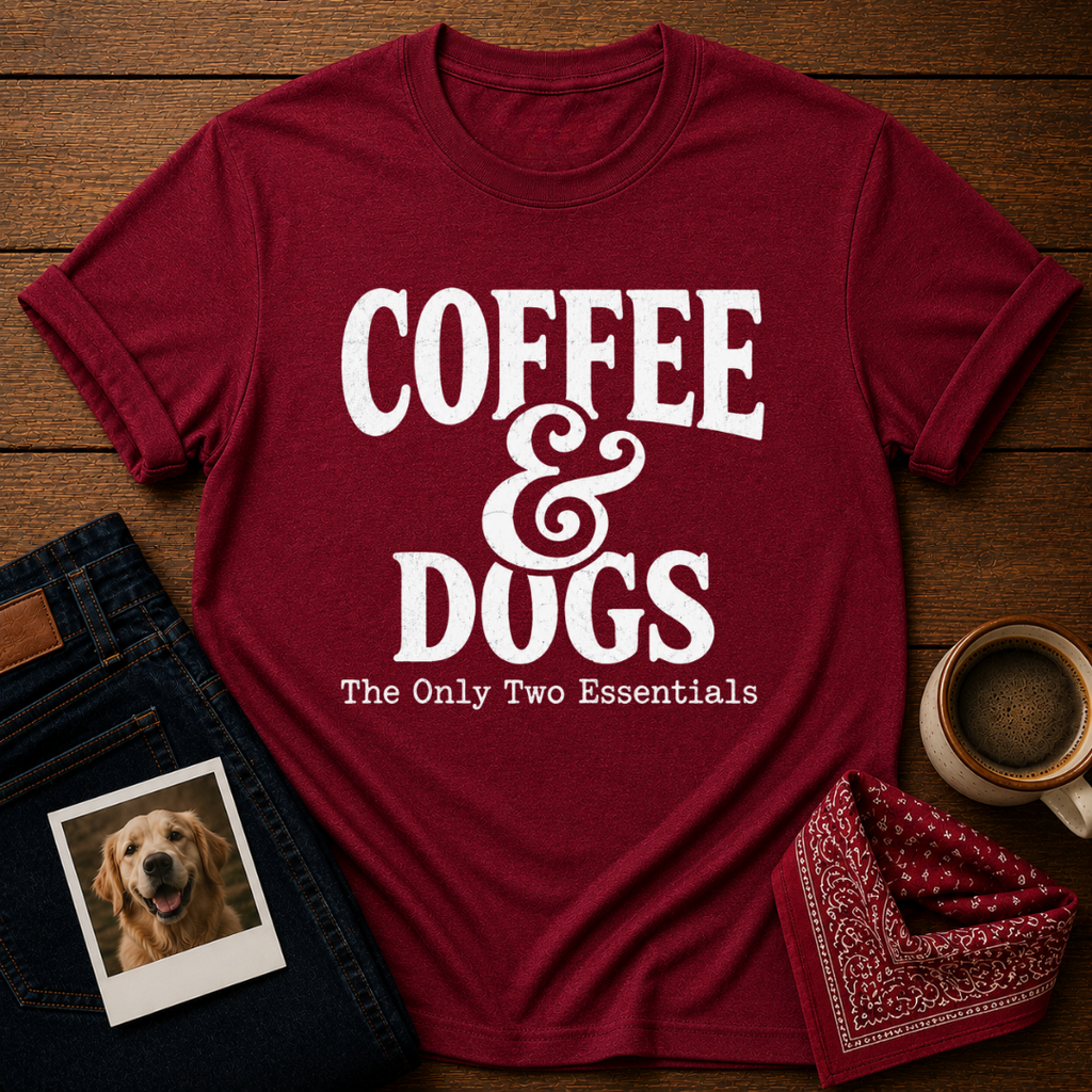 Coffee and Dogs T-Shirt