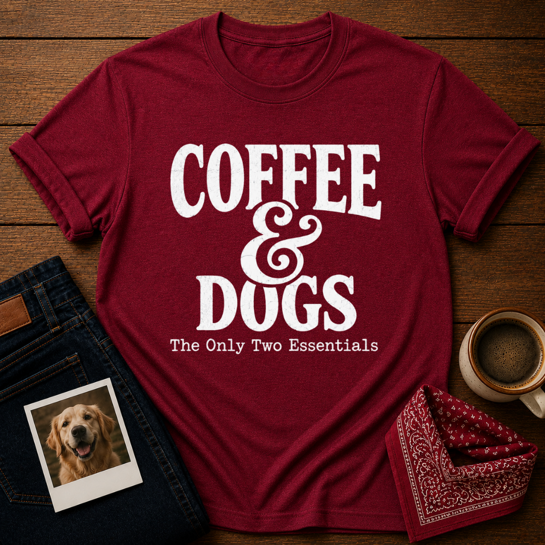 Coffee and Dogs T-Shirt