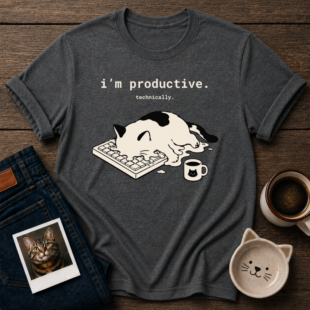 Productive Cat T-Shirt