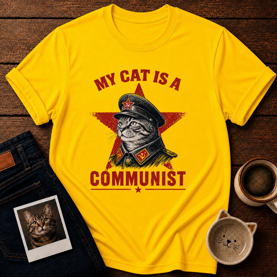 My Cat Is a Communist T-Shirt