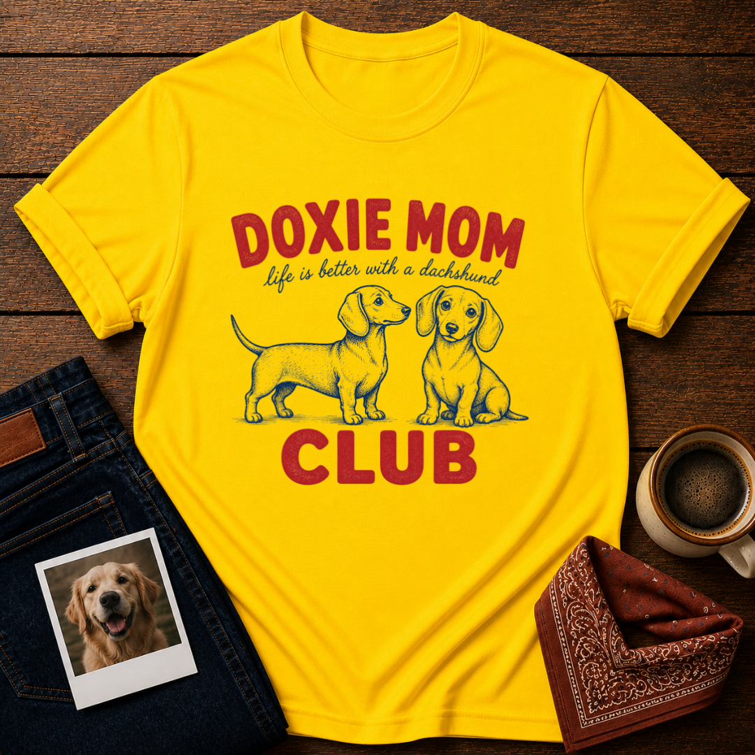 Doxie Mom Club T-Shirt