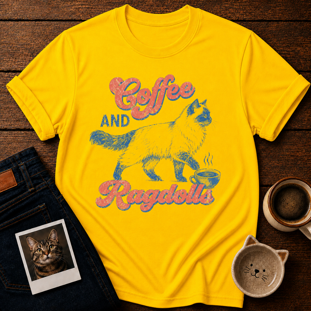 Coffee & Ragdolls T-Shirt