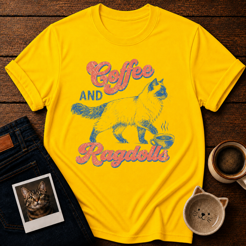 Coffee & Ragdolls T-Shirt