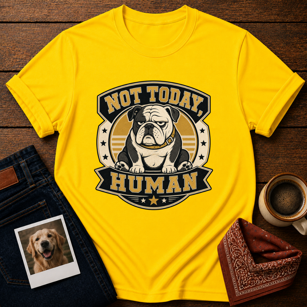 Not Today Human T-Shirt