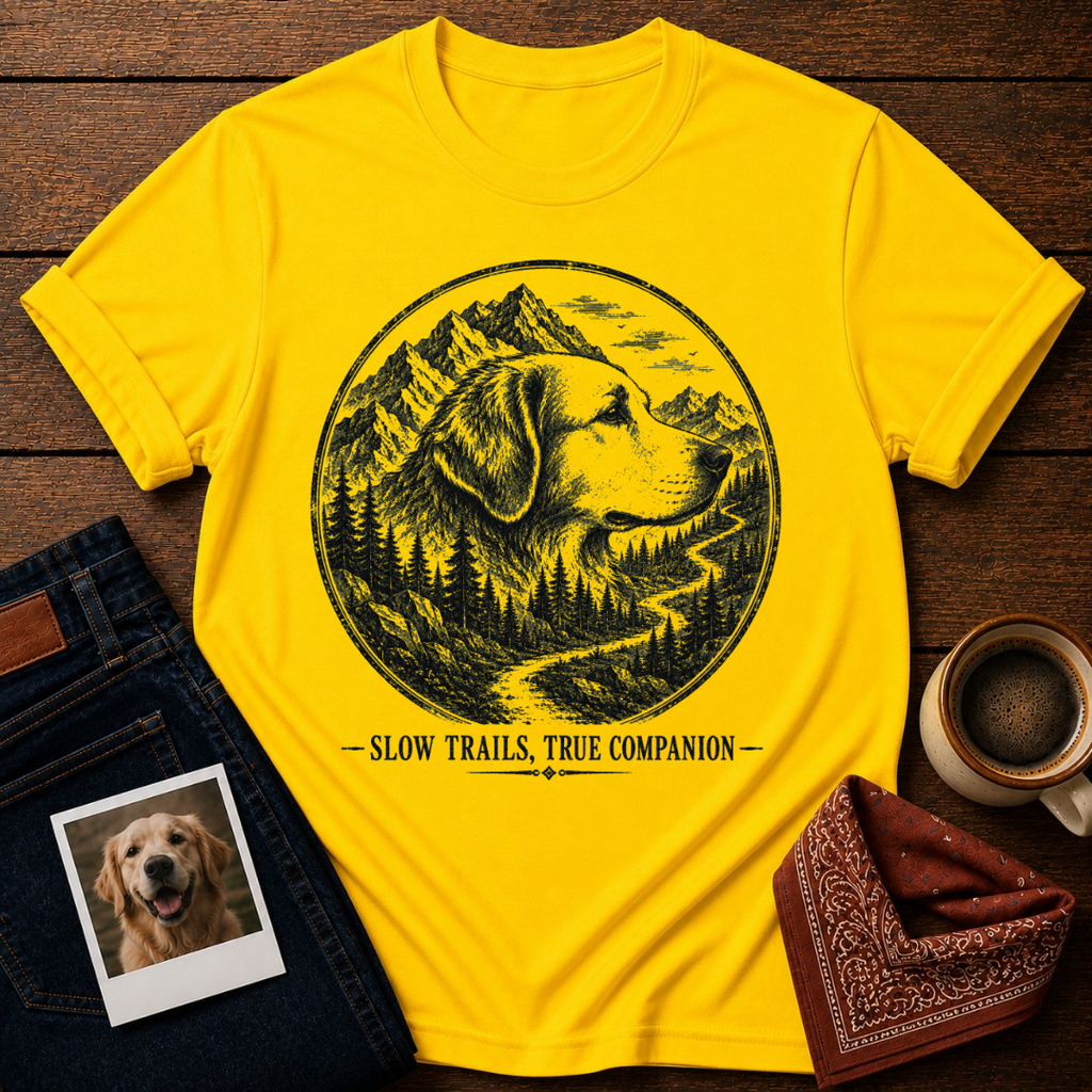 Slow Trails Dog T-Shirt